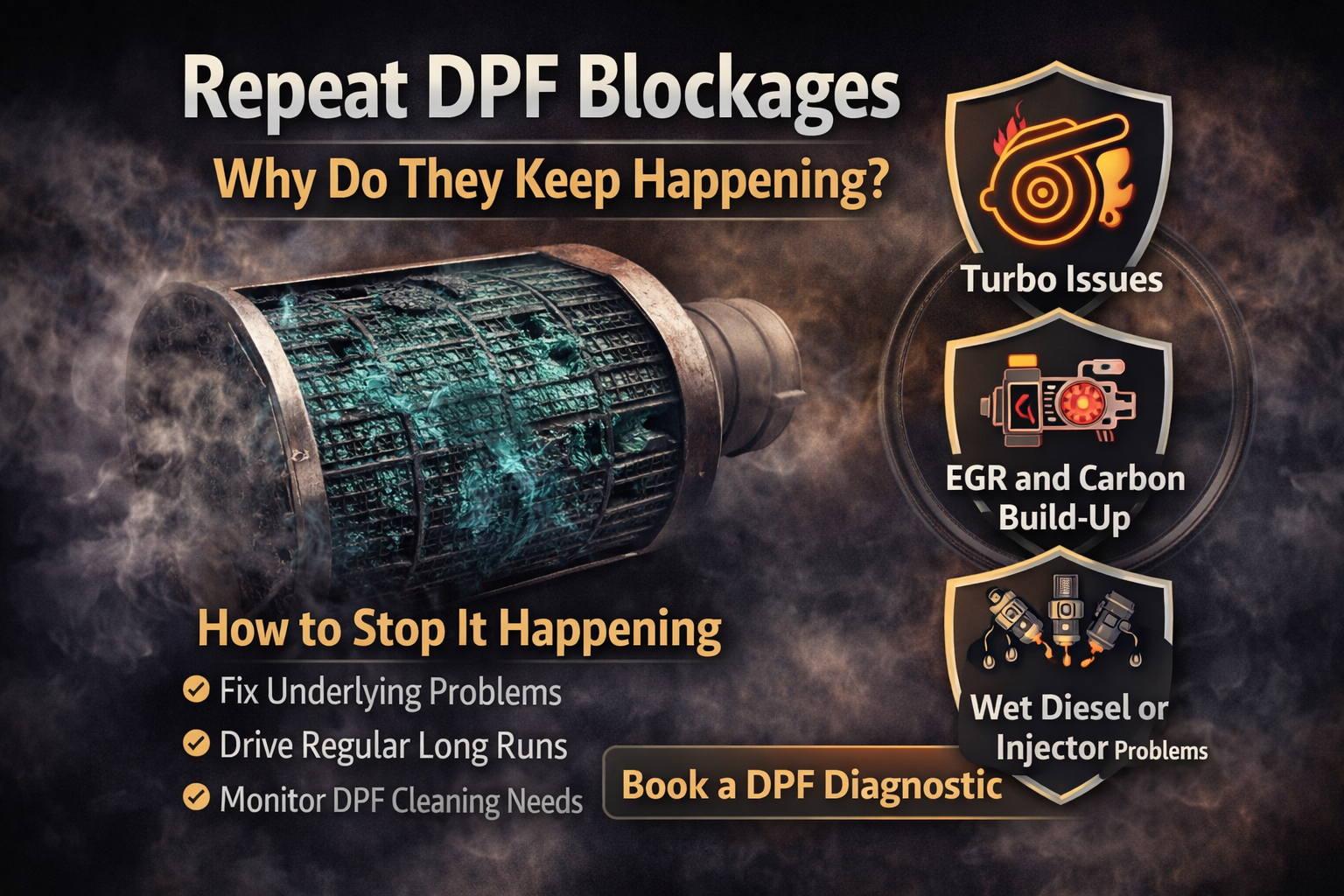 High DPF Back Pressure: What It Means and How to Fix It