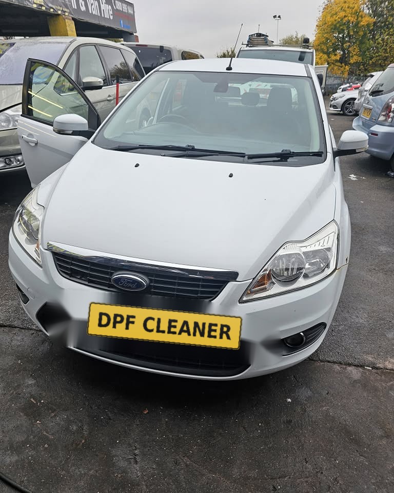 Ford Focus after a DPF and EGR fix at the Fenton workshop