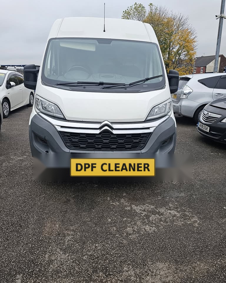Citroen Relay van after a DPF and EGR fix
